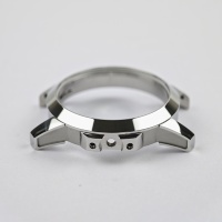 Boîtier de montre pour homme professionnel et durable, 38,4 x 48,43 mm, verre saphir, étanche 10 ATM, compatible avec le mouvement ZW0102-H3, cadran 33,8 x 0,4 mm, OEM