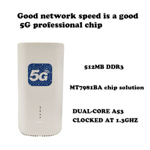 SDX62/SDX55 5G CPE WiFi6 AX3000 Router Snapdragon Router inalámbrico con ranura para tarjeta Sim <span class=keywords><strong>2</strong></span>,5 Gmbps Puerto MT7981B NSA/SA MESH Home - Product Image 4