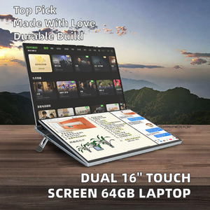 Ordenador portátil de doble pantalla I7 para negocios, pantalla <span class=keywords><strong>Duo</strong></span>, pantalla táctil de 16 pulgadas, 1TB, 2TB, 4TB, SSD, Intel Core, ordenadores portátiles de 2TB y de 2TB, de 2TB y de 2TB, de la serie Intel Core, de la serie de ordenador portátil de 2 pulgadas, de la serie de ordenador portátil de 1 a 2, 1, 1, 1, 1 o 2 y 2 y 1 o 2 y 2 y 1 - Product Image 2