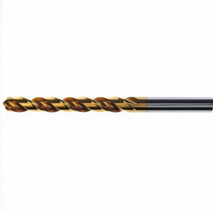 Broca helicoidal HSS Co con revestimiento de TiN, autocentrante, para perforación de metal, modelo Ttake Ta1058 - Product Image 2