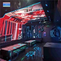 Proyección interactiva para juegos de música de piano, sistema de arte digital dinámico para suelo, pantalla LED para diseño creativo