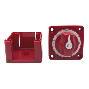 Rotary <b>Switch</b> <b>12V</b> 24V 48V DC 1NO Screw Terminal IP33 Plastic Car Boat Battery Power Disconnect Selector - Product Image 4