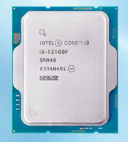 Nouveau processeur I3 12100 pour une utilisation à domicile et au bureau. Processeur d'ordinateur de bureau 4 cœurs. Capacité de mémoire : 12M de cache L3.