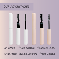 Emballage cosmétique Faites Votre Étiquette Produits de Soins de la Peau Tube En Gros Mascara Pot En Plastique Cils Bouteille De Sérum Crayons À Sourcils Tubes