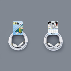 Cable de Carga Rápida PD de 60 W, Cable de Datos USB C a C Tipo C de 3 A, Cable TPE de 1, 3 y 6 pies, 3,8 mm - Product Image 5