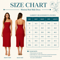 Robe Midi en Coton Doux Col V Manches Courtes Coupe Évasée Fluide pour Femme Rouge Minimaliste Décontractée Personnalisable avec Logo OEM – Vente en Gros