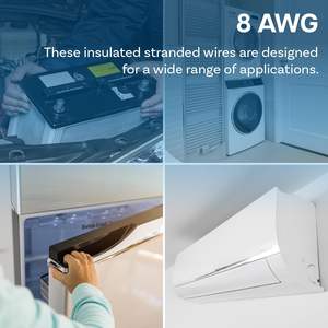 Cables Eléctricos de Silicona Suave con Aislamiento de Cobre Estañado de Calibre 7/8/9/10 AWG para Electricistas - Product Image 3