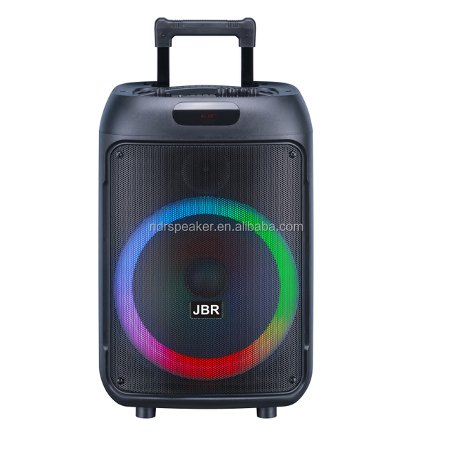 JBR-1205 Portable 12 Inch DJ Wireless Karaoke Speaker 40W Audio Outdoor Parties Computer Stage-40W Battery Operated