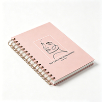 Diario de autocuidado personalizado con espiral, planificador diario, manifestación de bienestar, reflexión espiritual, cuaderno guía A5, papel duro