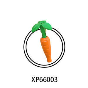 XP66001-66005 Ladrillos de Construcción de Dibujos Animados, Osito, Conejo, Hipopótamo, Rompecabezas para Niños, Mini Bloques de Construcción, Figuras de Plástico, Juguete Infantil - Product Image 4