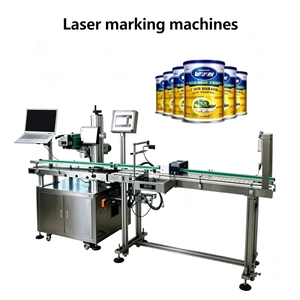 Marqueur laser CO2 Chestny Znak pour inspection visuelle par caméra, détection de codes QR sur boîtes métalliques de lait en poudre, tri automatique des articles à code défautif - Product Image 6