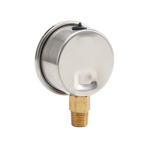 Manomètre Zhongxin 0-2,5 Mpa 0-360 Psi, boîtier en acier inoxydable, raccord radial pour compresseur d'air et pompe hydraulique - Product Image 2