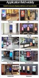 Jsc 32 ''43 "49" 55 "65" 1920x1080 2K/4K LCD chia màn hình hiển thị quảng cáo Máy nghe nhạc kiosk đứng kỹ thuật số biển - Product Image 6