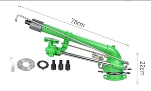 Système d'irrigation automatique à 360 degrés arroseur pistolet de pluie de jardin en métal pour <span class=keywords><strong>arrosage</strong></span> agricole à grand impact pour serre - Product Image 4