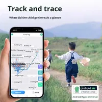 Dispositivo antipérdida transfronterizo Localizador de etiquetas de aire GPS Mochila para mascotas Cartera Llavero de coche IP67 Rastreador de mascotas GPS a prueba de agua