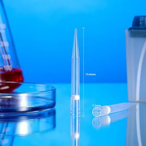ปลายปิเปตกรองสาร 1000L บรรจุในกล่องแบบเรียงแถว ปราศจาก RNase และ DNase ปลอดภัยจากไพโรเจน 96 ปลายต่อชั้น แบบใส - Product Image 6