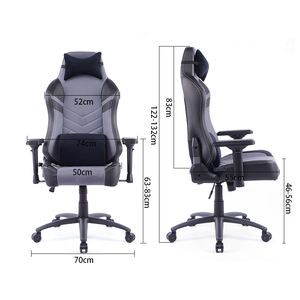 Le jeu de emballage réglable de jeu de style d'angle arrière élevé préside 300lbs pour l'adulte et l'adolescent - Product Image 1