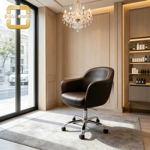 Silla profesional para sala de espera de spa con altura ajustable hidráulica, diseño ergonómico de muebles de salón de belleza, silla personalizada. - Product Image 3
