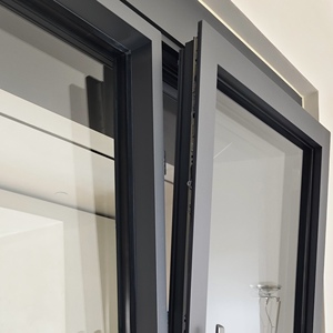 Ventana Abatible Moderna de Aleación de Aluminio con Vidrio de Amplia Visión, Aislamiento Térmico y Acústico para Decoración Exterior de Apartamentos - Product Image 1