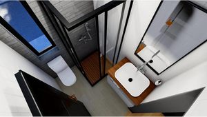 บ้านโมดูลาร์หรูหรา 2 ห้องนอน – บ้านขนาดเล็ก 215 ตร.ฟุต จัดส่งฟรีทั่วทั้งประเทศ - Product Image 4