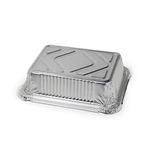 Eco-Friendly Disposable Aluminum Foil Container From Professional Supplier of Chinese manufacturer