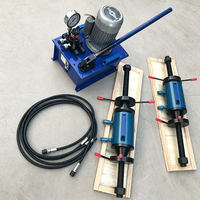 Kit de tirage hydraulique portable pour tiges filetées et manchons, outil de réparation pour engins de construction