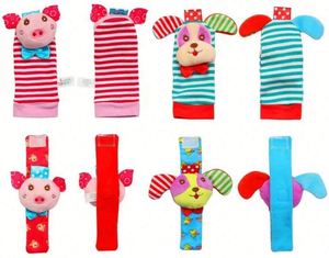 Jouets hochets pour bébés de 0 à 12 mois : chaussettes animaux, hochets de poignet, chaussettes de pied pour bébé, hochets de poignet insectes, chaussettes pour tout-petits, jouets sucettes - Product Image 4