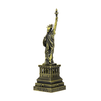 Statue de la Liberté en Métal Moulé Sous Pression, Modèle d'Artisanat, Décoration de Maison, Collection de Souvenirs, Sculpture d'Art, Taille Personnalisée