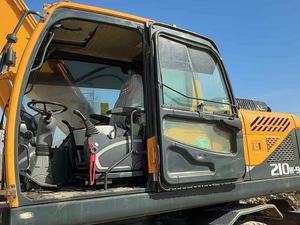 Reliable Performance Good Lifting Capacity Smooth Operation Hyundai 210W-9 Used Excavator Cummins 2023 Model Kawasaki Hydraulic - Product Image 3