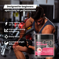 Fabricant de poudre pré-entraînement pour adultes, formule pré-entraînement à marque privée, nutrition sportive de haute qualité, 300g, approvisionnement en vrac, personnalisé