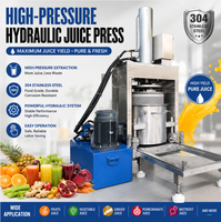 Powerfriend-200 Hoge Capaciteit Multifunctionele Automatische Groente- en Fruitverwerkingsmachine Hydraulische Persmachine Commercieel Gebruik