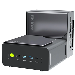 GMKtec NucBox K12 Gaming Mini PC AMD Ryzen 7 H 255 OCuLink USB4 2*DDR5 <strong>3</strong>*PCIe 2*2.5G LAN RGB Desktop <strong>Computer</strong> Win11 WiFi6E - Product Image 1