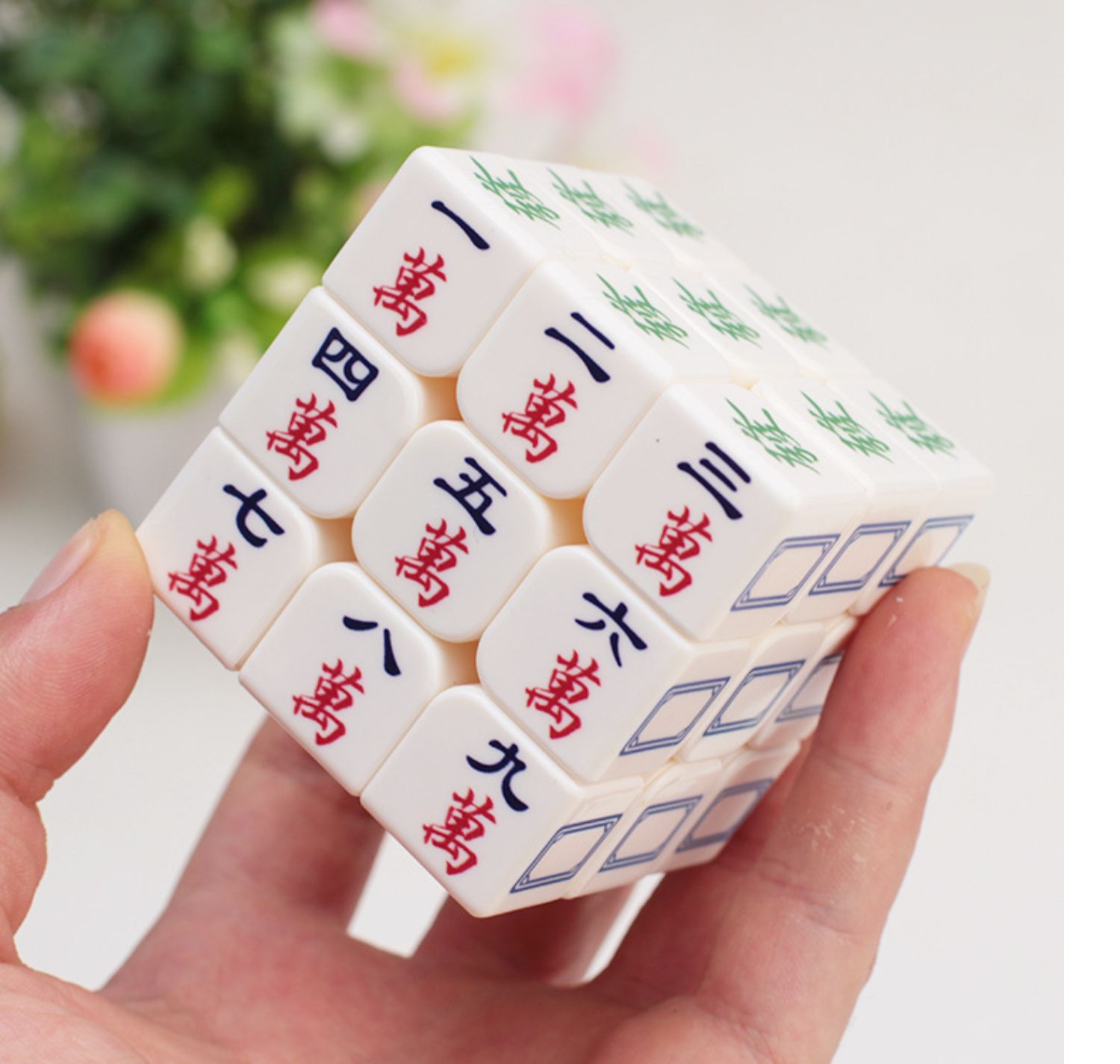 Mahjong estilo agujero-esquinas redondeadas-modelo clásico