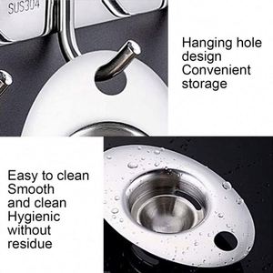 <b>Kitchen</b> <b>Gadget</b> Food Grade 304 Stainless Steel Egg Filter Strainer Egg White Yolk Divider Separator - Product Image 2