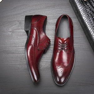 Zapatos Casuales de Otoño, Nuevos, de Alta Calidad, con Punta Puntiaguda, Impermeables, con Cordones, para Hombre, Zapatos Formales y de Negocios - Product Image 5