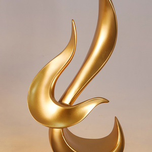 Decoración del hogar estilo europeo llama pájaro modelo resina figura escultura escritorio estudio Oficina muebles decoración regalo resina artesanía - Product Image 4