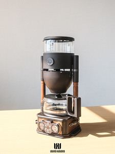 Cafetière à filtre électrique rétro en acier inoxydable pour la maison, machine à café expresso automatique américaine, machine à thé expresso domestique - Product Image 3