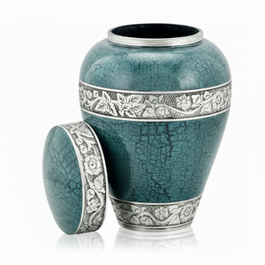 Urnes faites à la main de style américain moderne urnes décoratives funéraires de haute qualité pour adultes hommes et femmes - Product Image 1