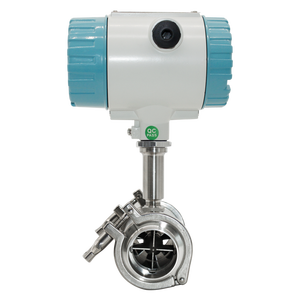 DN10 316L衛生クランプタービン流量計0.2% 高精度デジタルOEM測定液体ガス空気水油ステンレス鋼 - Product Image 5