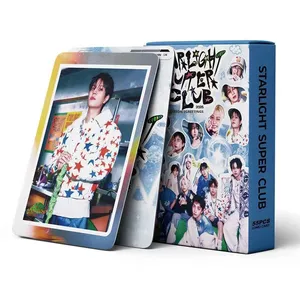 Plus de 30 designs, 55 photocards STRAYKIDS, chaîne complète, nouvel album Star KPOP, marchandises, <span class=keywords><strong>carte</strong></span> LOMO, <span class=keywords><strong>cadeaux</strong></span> d'affaires, <span class=keywords><strong>carte</strong></span> - Product Image 3