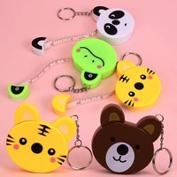 Mètre Ruban ABS Portable pour Couture et Broderie, Vente en Gros, Publicitaire, Motif Dessin Animé, Idéal Cadeau, Direct Usine