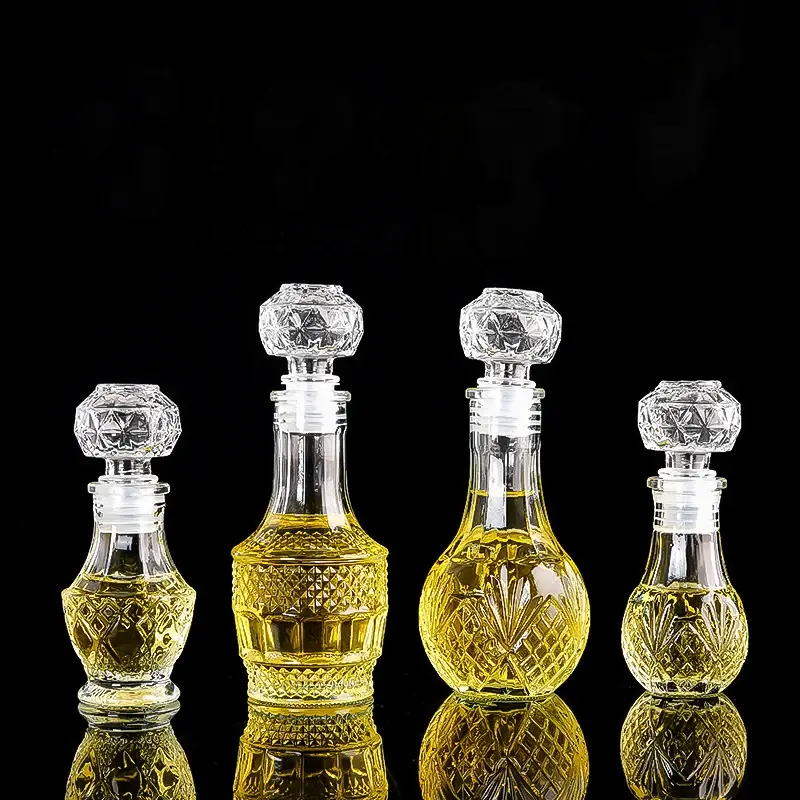 Heldere Lege Fles Decanter Mini-Opslagfles 50Ml Whisky Champagne Fles