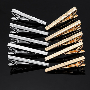 फैशन विभिन्न डिजाइन सामान धनुष क्लिप सेट चांदी टाई पिन सेट कस्टम पुरुषों के लिए कस्टम बनाया गया लक्जरी टाई क्लिप - Product Image 2