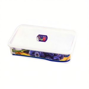 Rectangular Transparent Food <b>Container</b> 900ml With Lid For <b>Storage</b> - Product Image 1