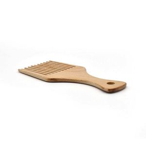 Peigne à cheveux artisanal en bois pour cadeau souvenir - Product Image 6