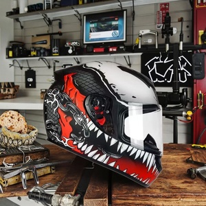 Casque de karting électrique intégral personnalisable en gros, homologué, en ABS, pour la protection contre la poussière, directement de l'usine - Product Image 1