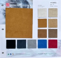 Cuero Sintético Transpirable Multicolor, Cuero PU Ecológico Reciclado, Gamuza Duradera e Impermeable para Muebles y Sofás