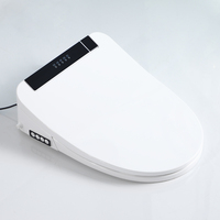 Toilette intelligente électrique chauffante à nettoyage automatique avec bidet intégré et abattant japonais