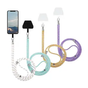 iPhone 15 pro定制120厘米手机挂绳，男女通用手机挂绳尼龙编织带运动挂绳