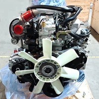 Moteur diesel 4JB1 4JB1T neuf, complet, 2,8 L, 4 cylindres, turbocompressé, pompe mécanique VE, pour pick-up et camionnette légère